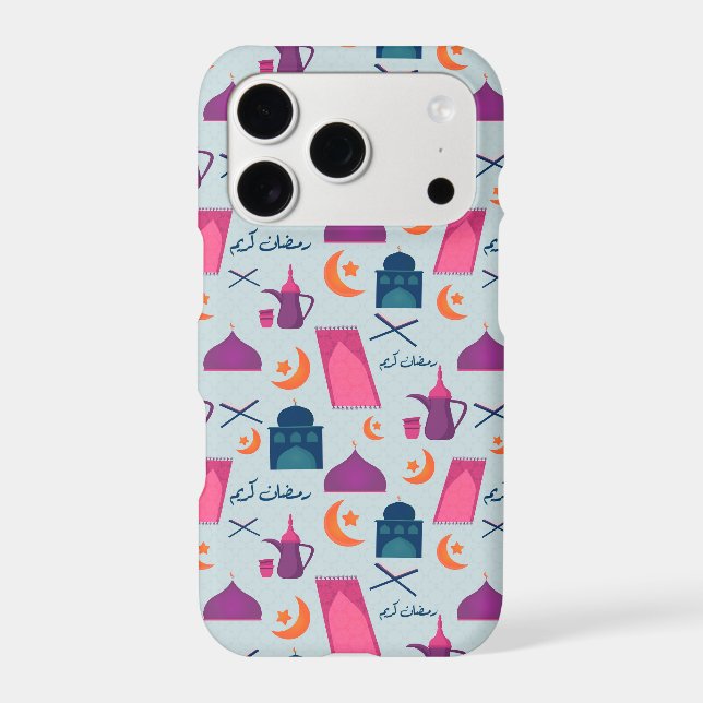 Happy Ramadan Pattern Case-Mate iPhone Case (Back)