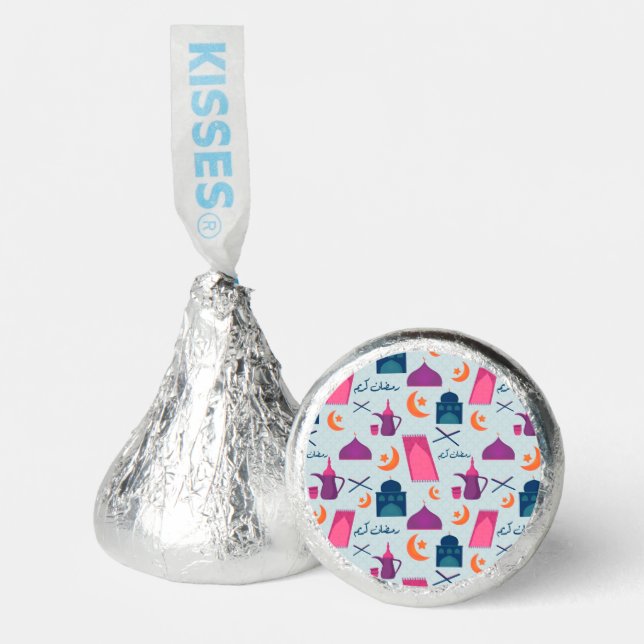 Happy Ramadan Pattern Hershey®'s Kisses® (Front)