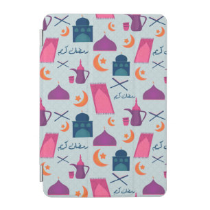 Happy Ramadan Pattern iPad Mini Cover