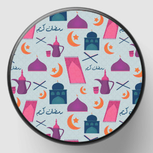 Happy Ramadan Pattern Mini Candle Favors