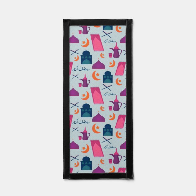 Happy Ramadan Pattern Pennant (Front)