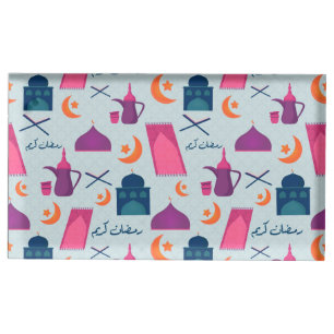 Happy Ramadan Pattern Place Card Holder
