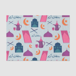 Happy Ramadan Pattern Tissue Paper