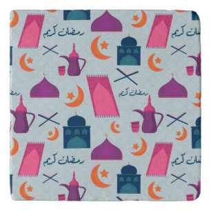 Happy Ramadan Pattern Trivet