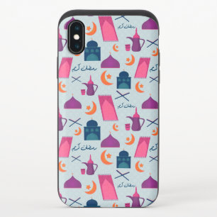 Happy Ramadan Pattern iPhone X Slider Case