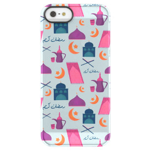 Happy Ramadan Pattern Permafrost iPhone SE/5/5s Case