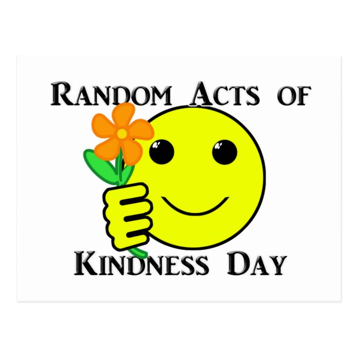 Happy Random Acts of Kindness Day Postcard