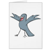 Happy Raven Bird Cartoon (Front)