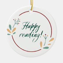 Happy Reading Ornament