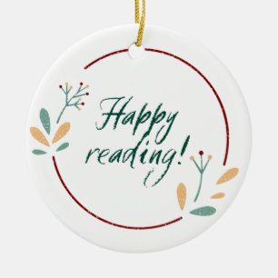 Happy Reading Ornament