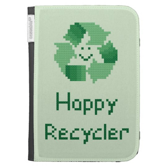 Happy Recycler Kindle Case