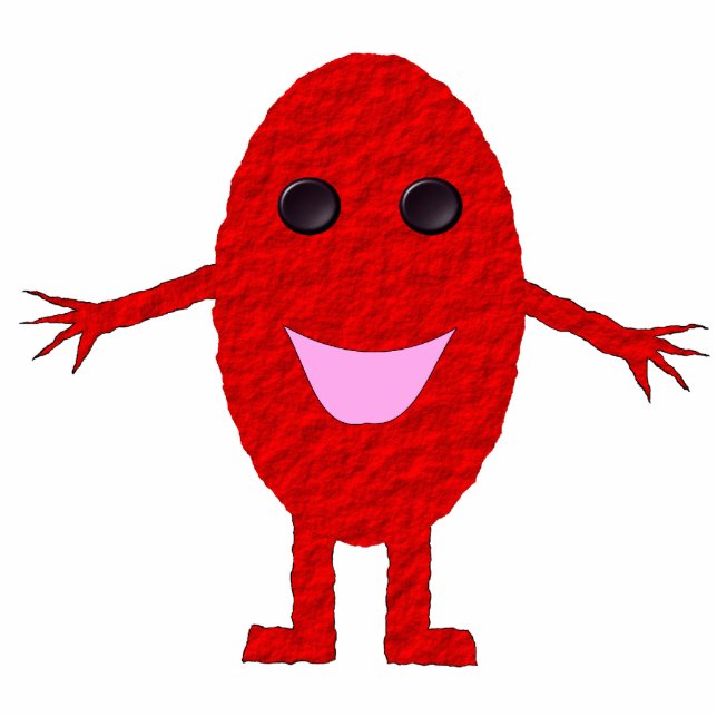 Happy Red Grape Photo Sculpture (Front)