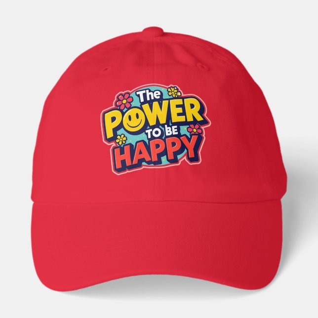 HAPPY RED HAT - The Power to be Happy (Front)