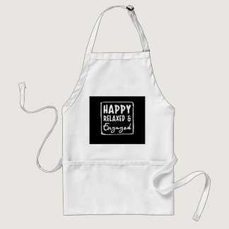 Happy Relaxed & Engaged, Applied Behavior Analysis Adult Apron