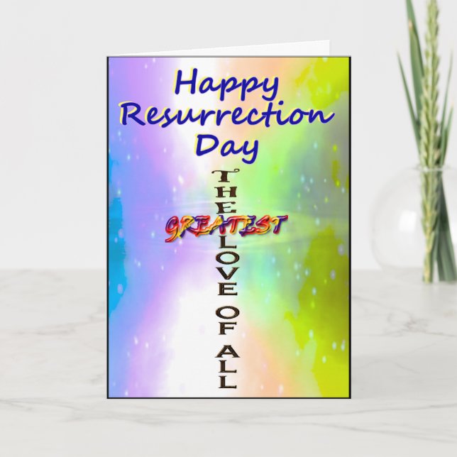 Happy Resurrection Card (Front)