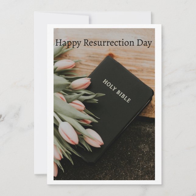 Happy Resurrection Day Card (Front)
