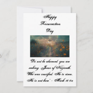 Happy Resurrection Day Holiday Card