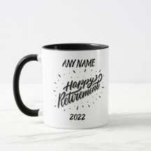 Happy Retirement 2022 - Personalized Gift -