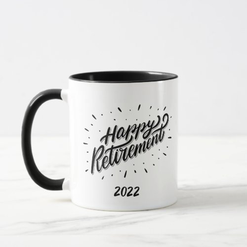 Happy Retirement 2022 _ Retirement Gift _ Mug