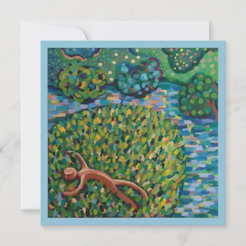 Happy Retirement Art print card