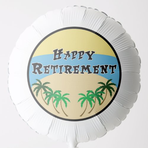 Happy Retirement Balloon