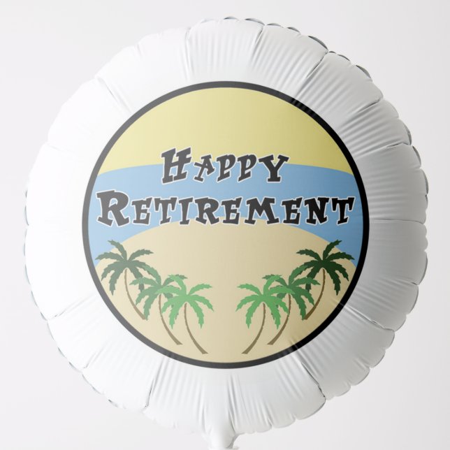 Happy Retirement Balloon (Front)