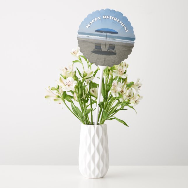 Happy Retirement Balloon (Vase)