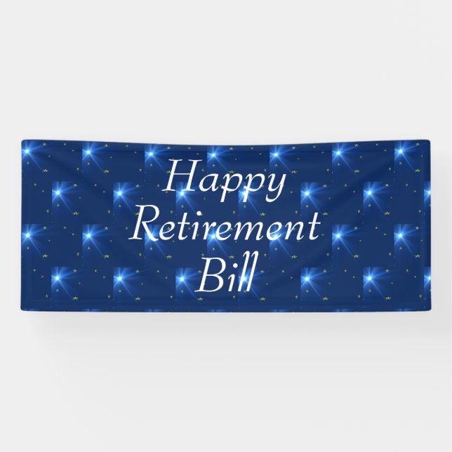 Happy retirement Banner (Horizontal)