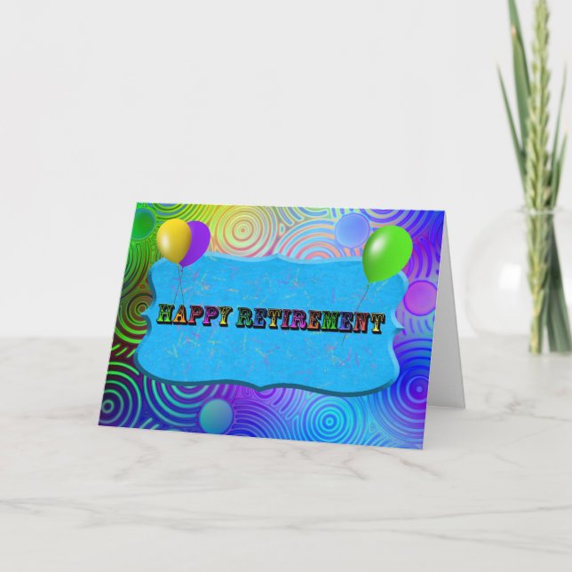 Happy Retirement Card (Front)