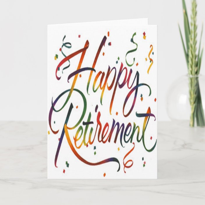 Happy Retirement Card | Zazzle.com