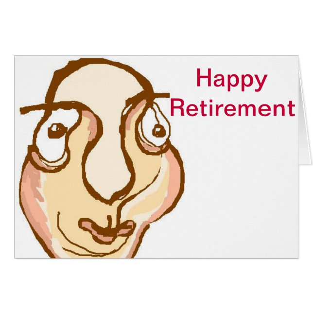 Happy retirement cards (Front Horizontal)