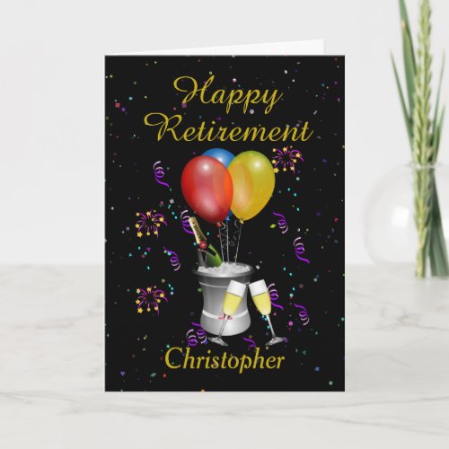 Happy Retirement Celebration Card
