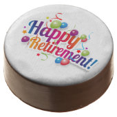 Happy Retirement Chocolate Covered Oreo (Angled)