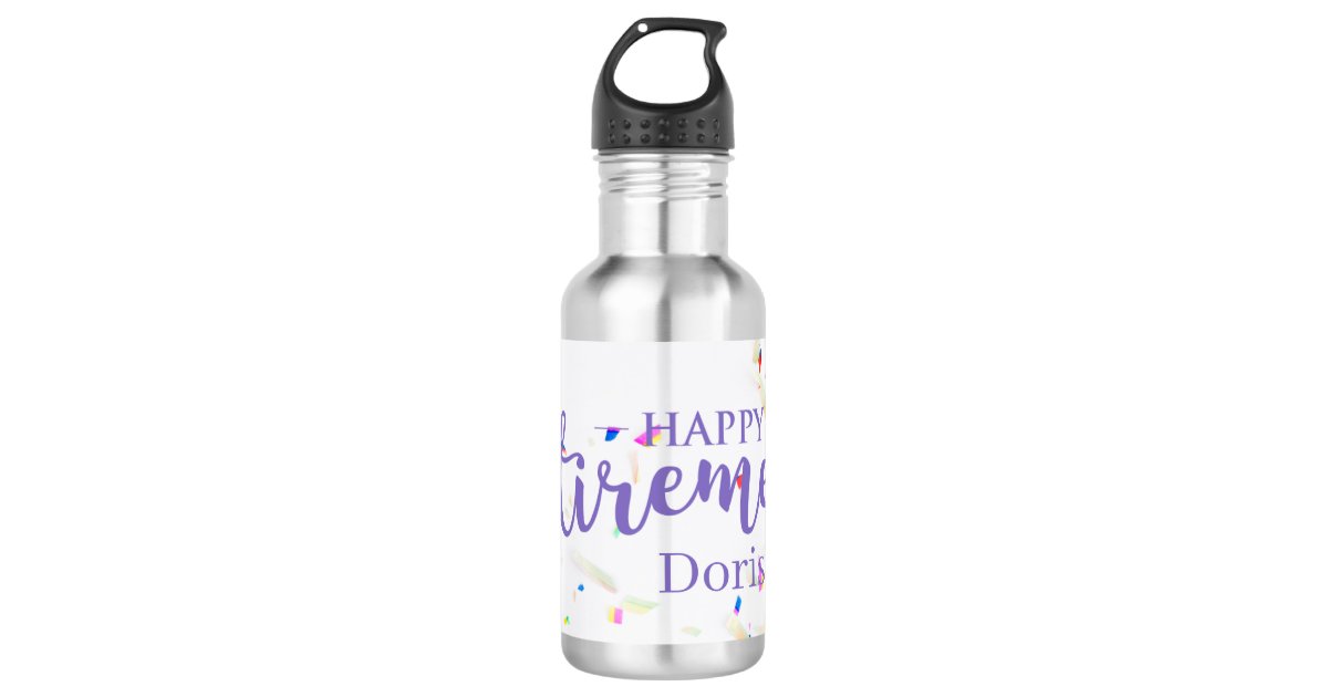 Pastel Tie Dye Personalized 20 oz. Water Bottle