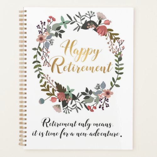Happy Retirement Congratulations Wishes Gift Planner