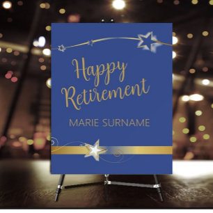 Happy Retirement! Custom Party  Foam Board