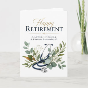Happy Retirement Doctor Gift Card