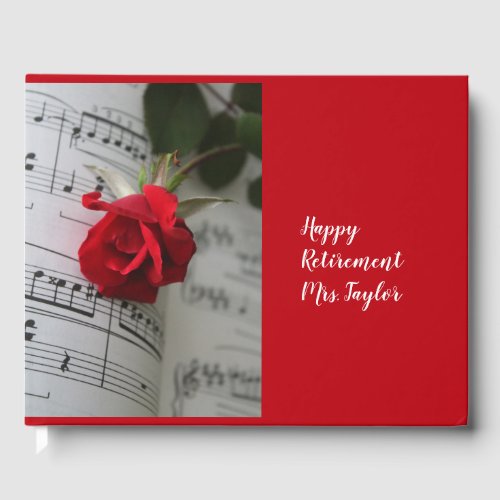 Happy Retirement for music teacher or musician
