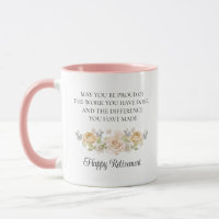 Happy Retirement Gifts for Women with Floral