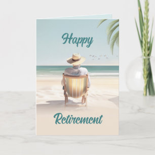 Happy Retirement Greeting Card for a Coworker Man