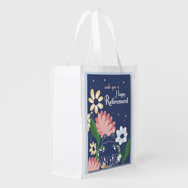Happy Retirement  Grocery Bag (Creator Uploaded)