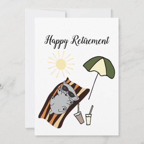 Happy Retirement Holiday Card