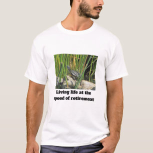 Happy Retirement Humorous Relaxed Turtle T-Shirt