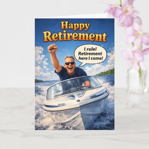Happy retirement, I will retirement here. I come d Card