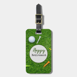 Happy Retirement Luggage Tag