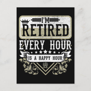 Happy Retirement Men Women Retired Coworker Humor Postcard