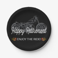 Happy Retirement Motorcycle Rider