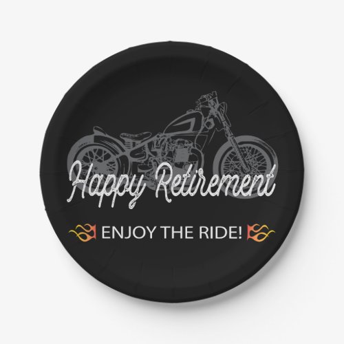 Happy Retirement Motorcycle Rider
