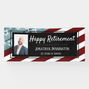 Feliz Jubilacion Happy Retirement in Spanish Banner, Zazzle