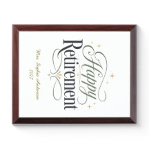 Happy Retirement Personalized Name